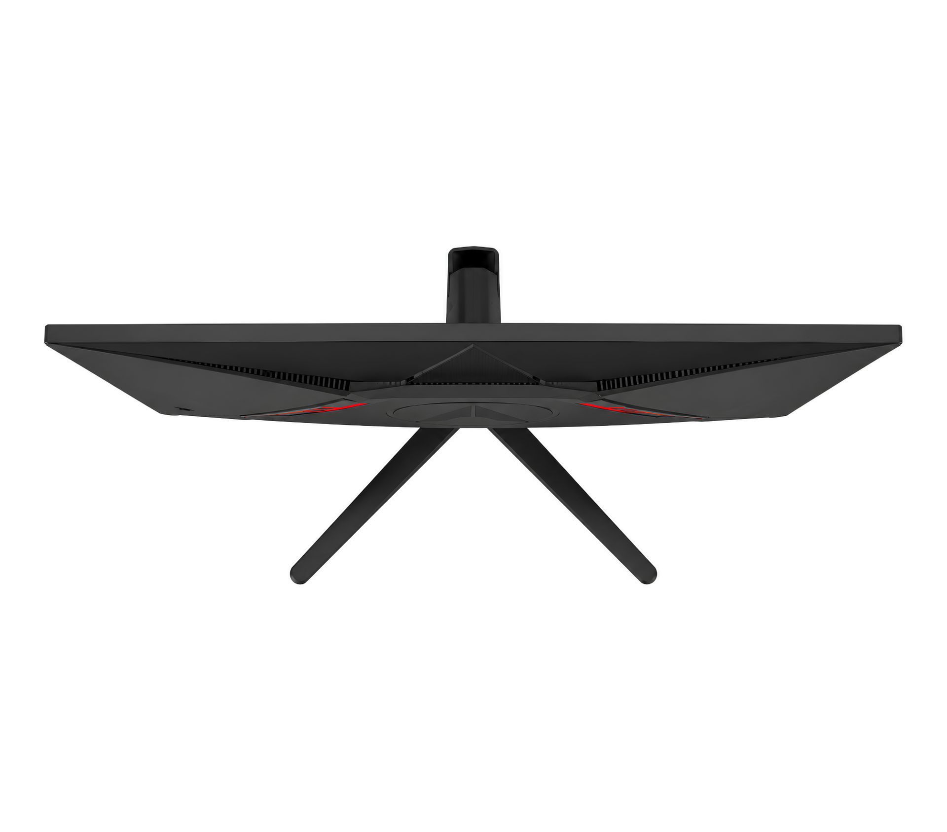 Gaming monitor top view