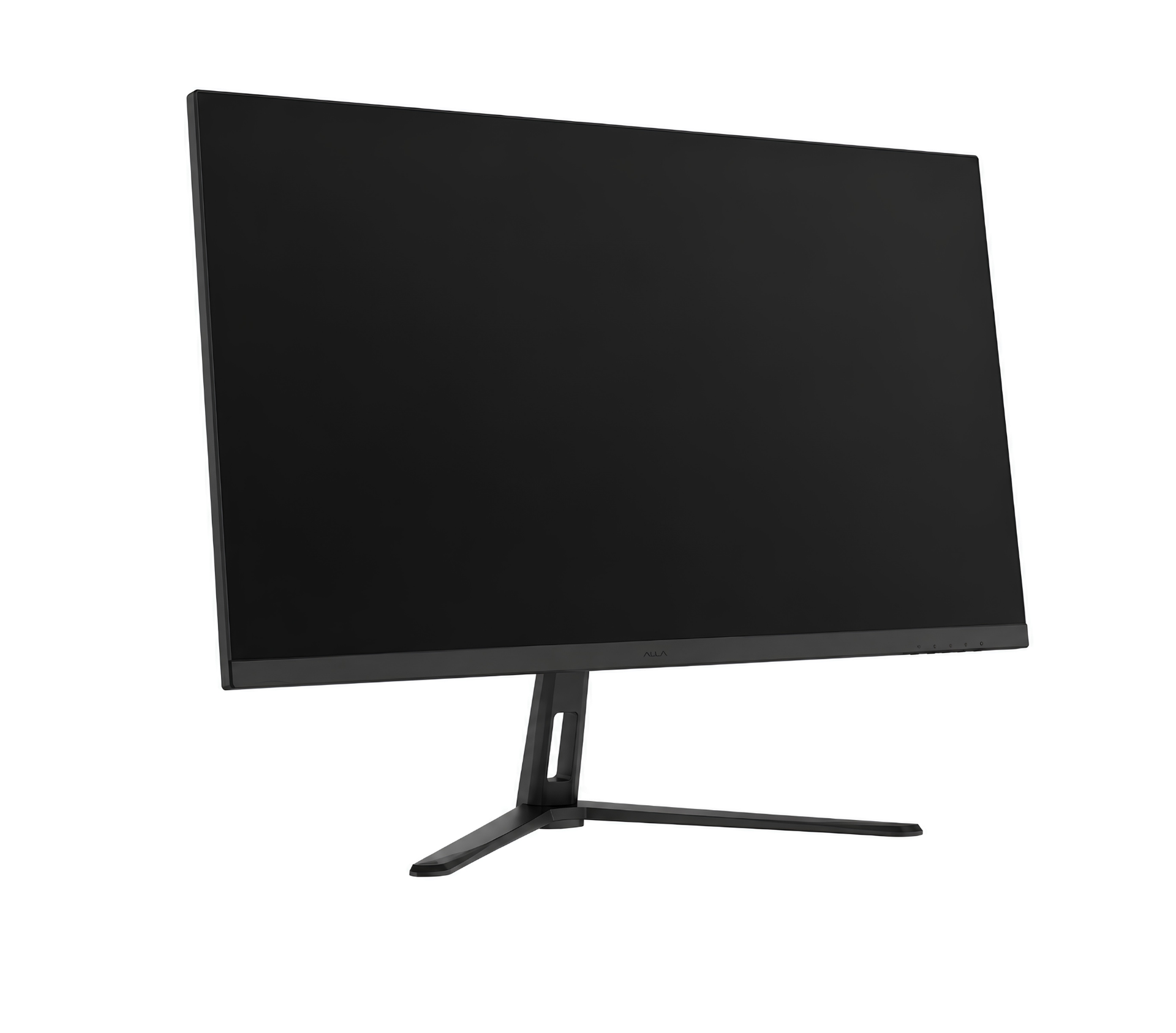 Gaming monitor angled front view